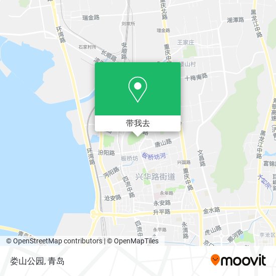 娄山公园地图