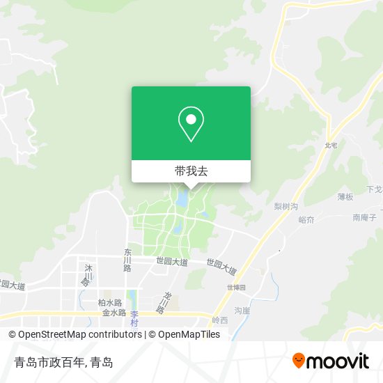 青岛市政百年地图