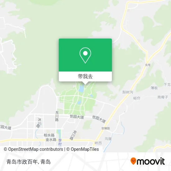 青岛市政百年地图