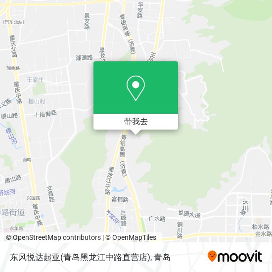 东风悦达起亚(青岛黑龙江中路直营店)地图