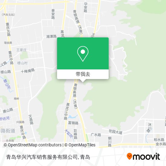 青岛华兴汽车销售服务有限公司地图