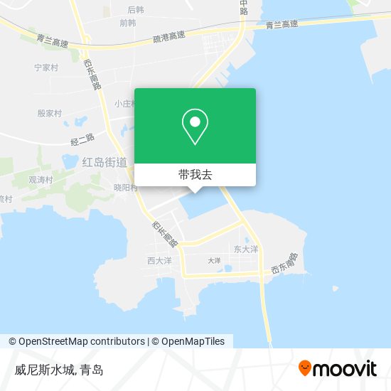 威尼斯水城地图