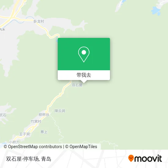 双石屋-停车场地图