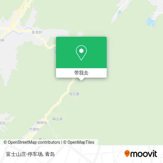 富士山庄-停车场地图