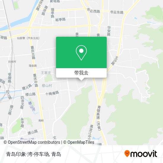 青岛印象·湾-停车场地图