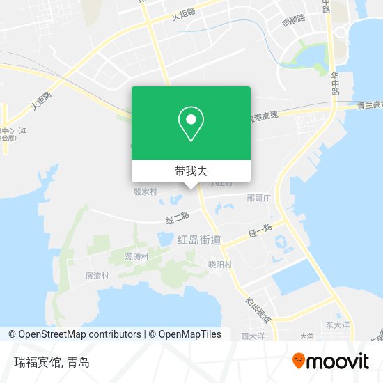 瑞福宾馆地图