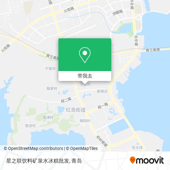 星之联饮料矿泉水冰糕批发地图