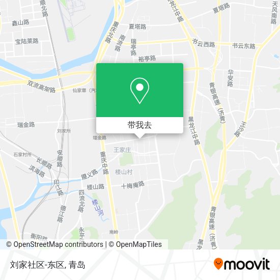 刘家社区-东区地图