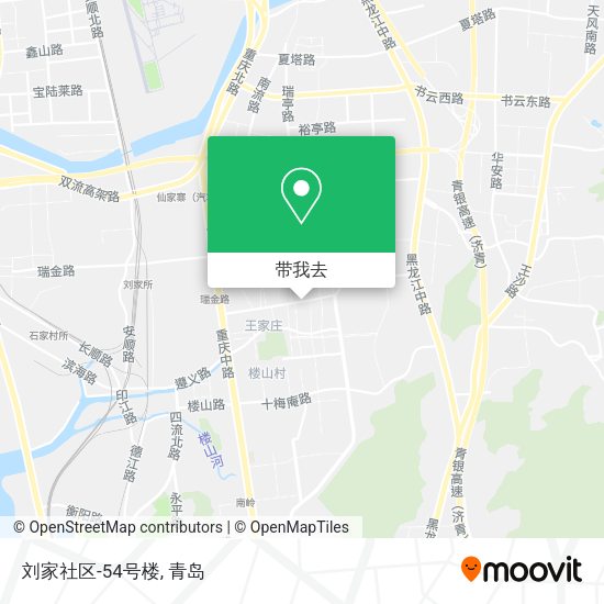刘家社区-54号楼地图