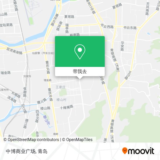 中博商业广场地图