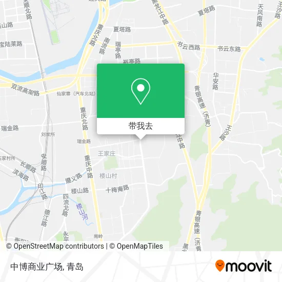 中博商业广场地图