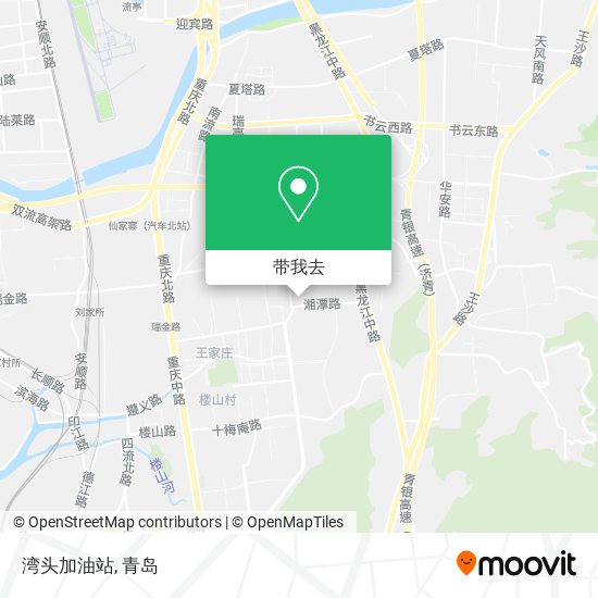 湾头加油站地图