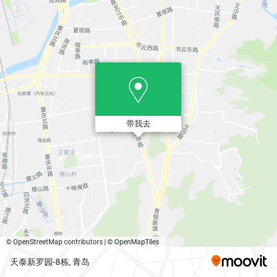天泰新罗园-8栋地图