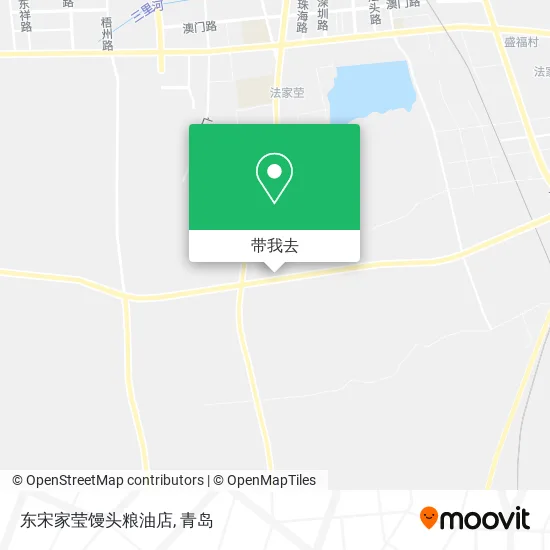 东宋家莹馒头粮油店地图