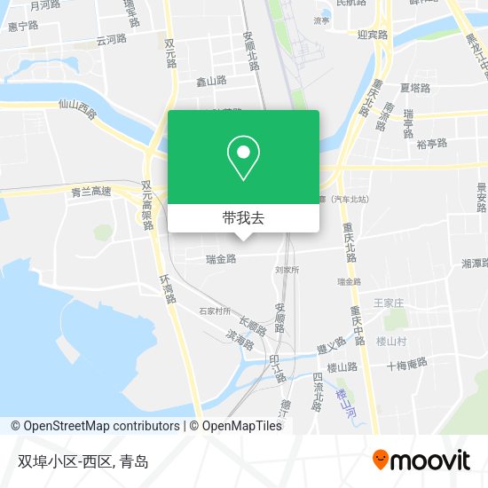 双埠小区-西区地图