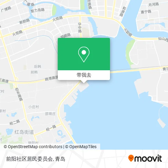 前阳社区居民委员会地图