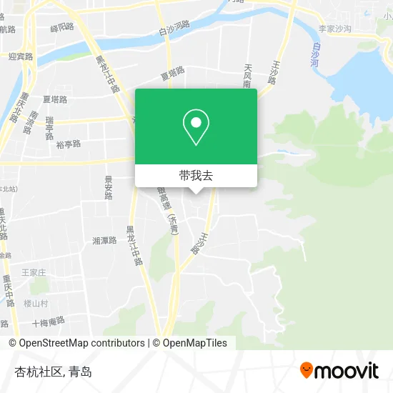 杏杭社区地图