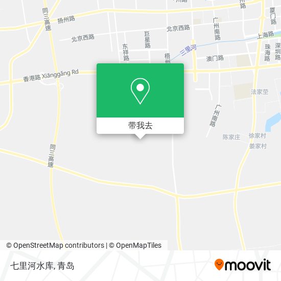 七里河水库地图