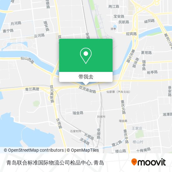 青岛联合标准国际物流公司检品中心地图