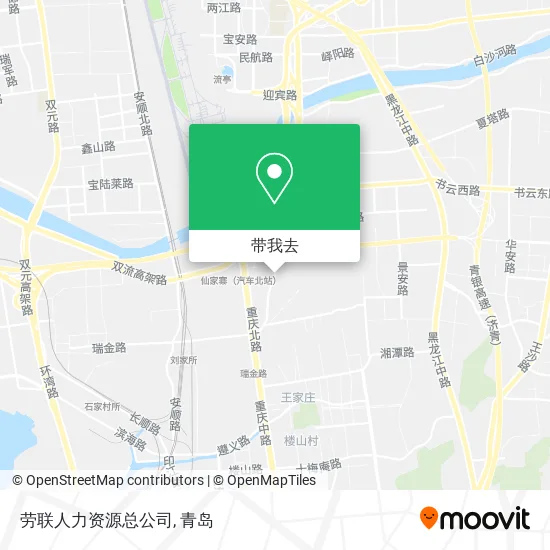 劳联人力资源总公司地图