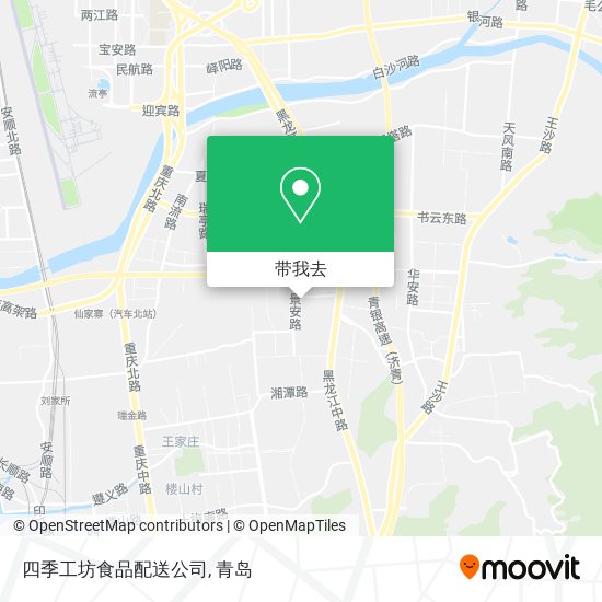 四季工坊食品配送公司地图