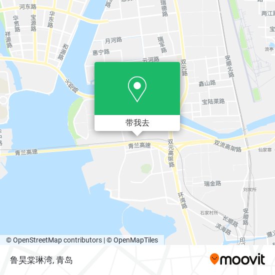 鲁昊棠琳湾地图