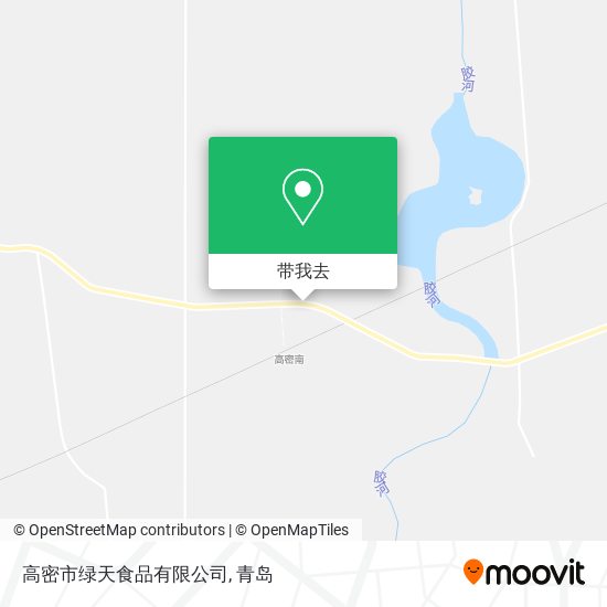 高密市绿天食品有限公司地图