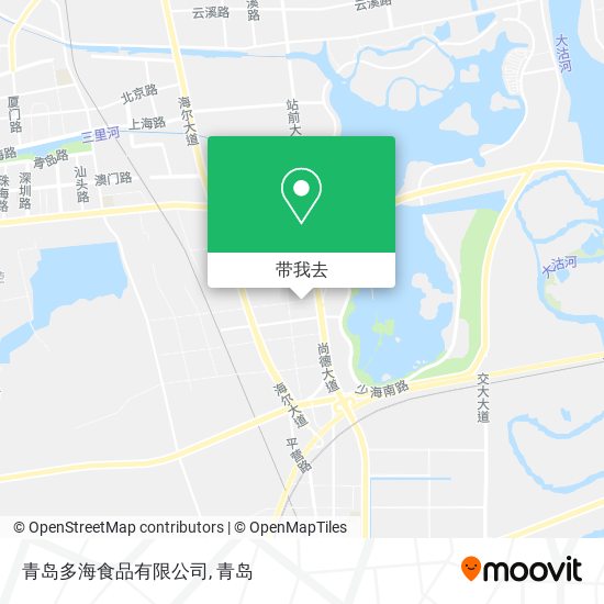 青岛多海食品有限公司地图