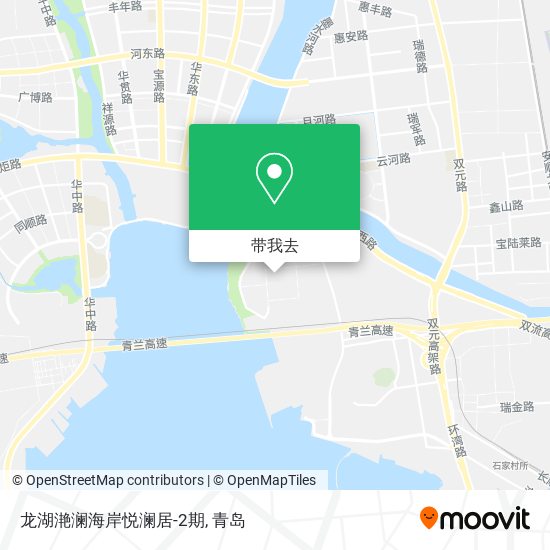 龙湖滟澜海岸悦澜居-2期地图