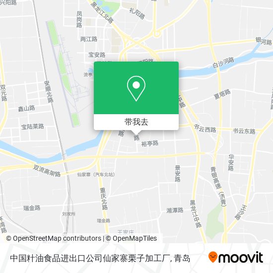 中国籵油食品进出口公司仙家寨栗子加工厂地图