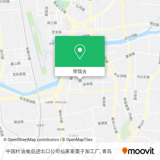中国籵油食品进出口公司仙家寨栗子加工厂地图