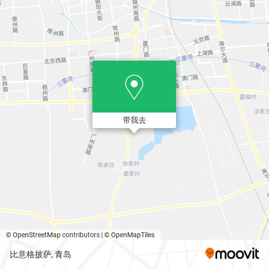 比意格披萨地图