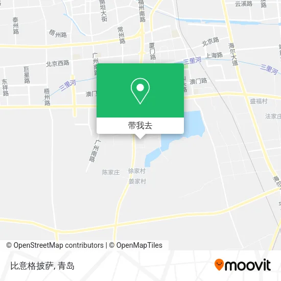 比意格披萨地图