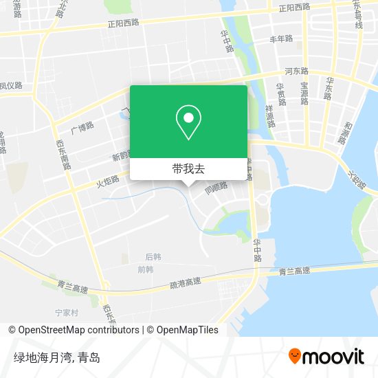 绿地海月湾地图