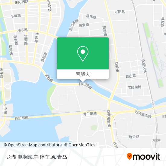 龙湖·滟澜海岸-停车场地图