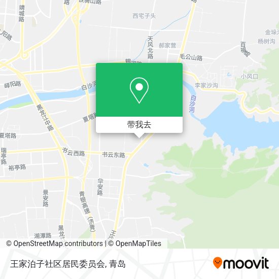 王家泊子社区居民委员会地图