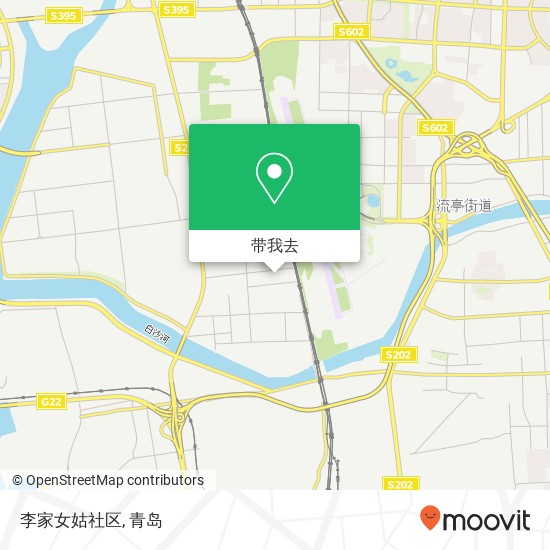 李家女姑社区地图