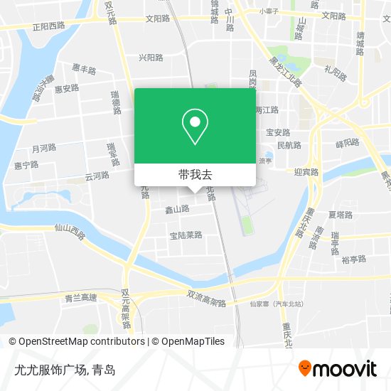 尤尤服饰广场地图