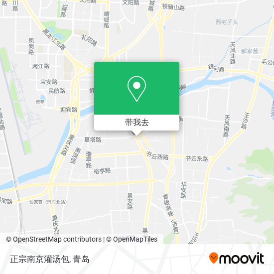 正宗南京灌汤包地图