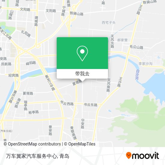 万车翼家汽车服务中心地图