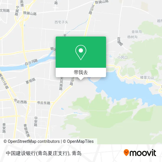 中国建设银行(青岛夏庄支行)地图