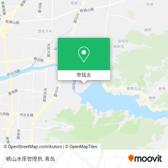 崂山水库管理所地图