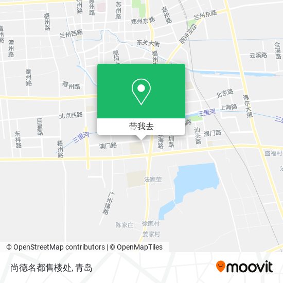 尚德名都售楼处地图