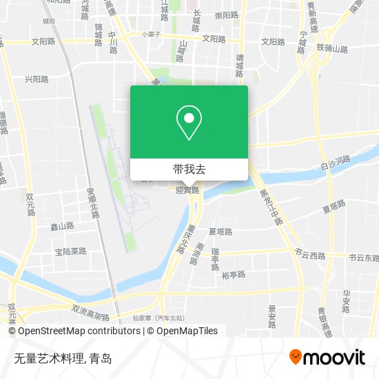 无量艺术料理地图