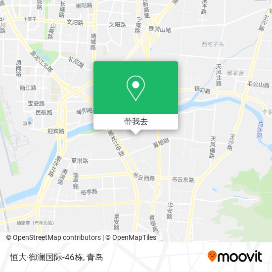恒大·御澜国际-46栋地图