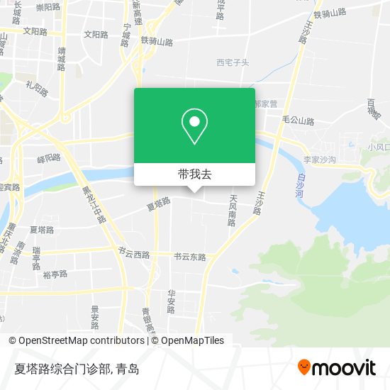 夏塔路综合门诊部地图