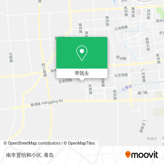 南辛置怡和小区地图