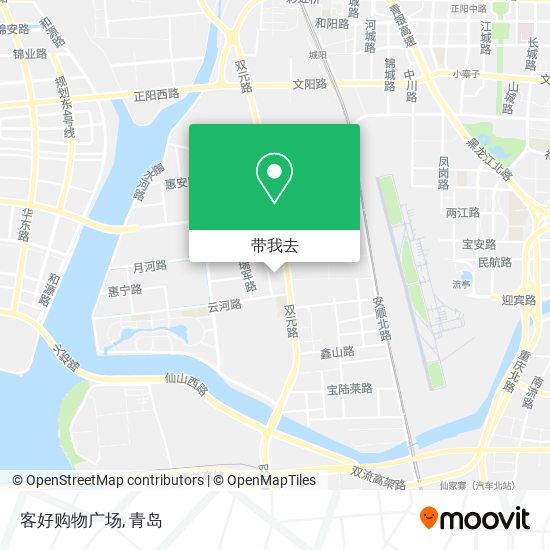 客好购物广场地图