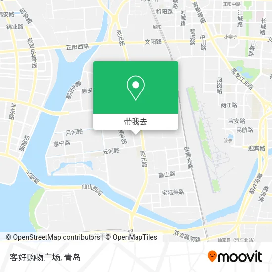 客好购物广场地图
