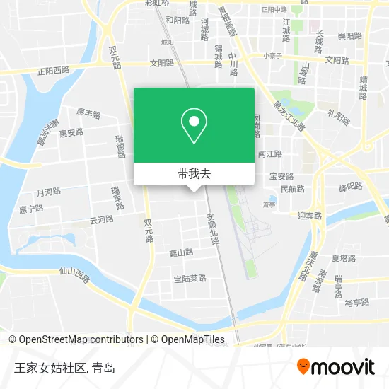 王家女姑社区地图